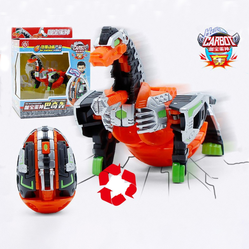 Hello Carbot BRACHIKOONG - Transformers dino jaje u akciji