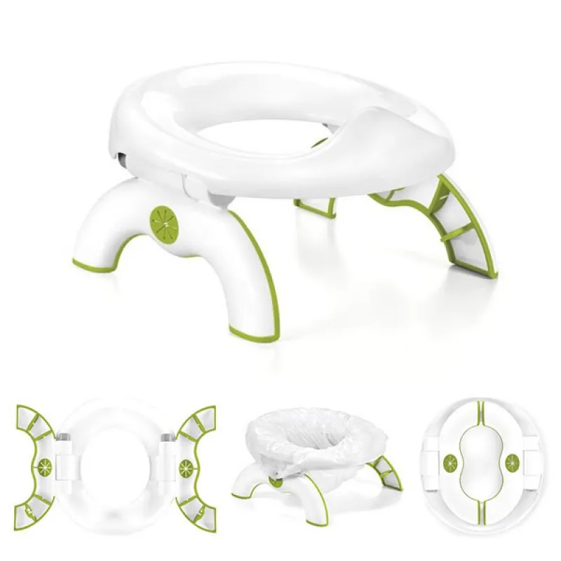 Go Potty 2 in 1- Sklopiva i prenosiva adapter noša 