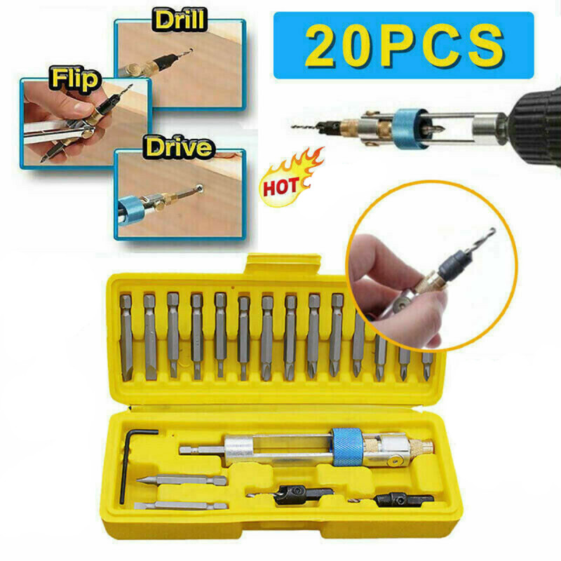 Half Time Drill Driver - 20 u 1 set za brzo bušenje i šrafljenje