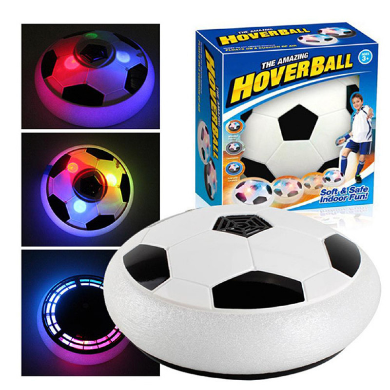Hover Ball crno-bela lebdeća fudbalska lopta za najbolju igru u kući
