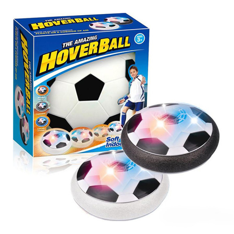 Hover Ball crno-bela lebdeća fudbalska lopta za najbolju igru u kući
