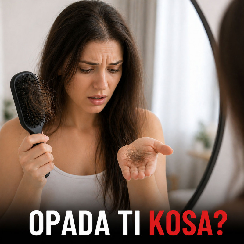 Pametna Četka za rast kose 3u1 – Svetlosna terapija, vibracija i nano magla