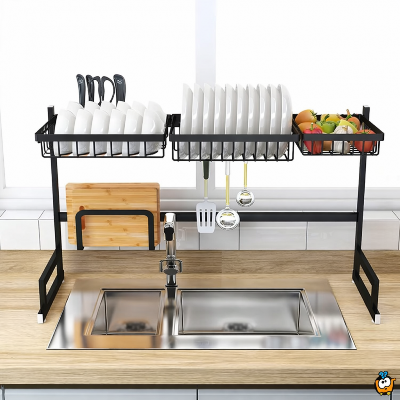 Mutifunkcionalna polica - Oceđivač za sudove i namirnice