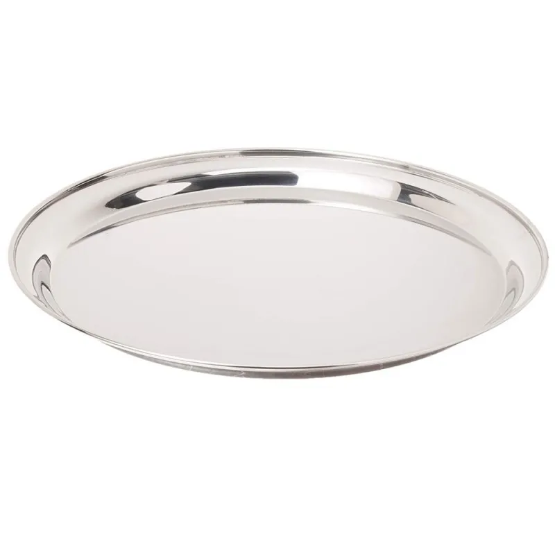 Oval Plate - Okrugli tanjir od nerđajućeg čelika