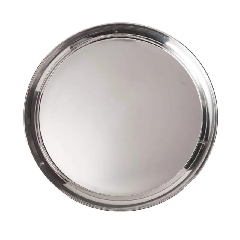 Oval Plate - Okrugli tanjir od nerđajućeg čelika