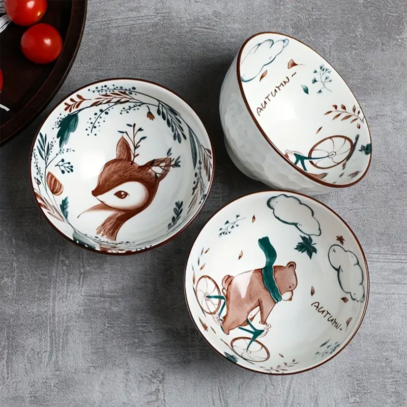 Holiday Feeling - Set od 2 keramičke činije u prazničnom dezenu