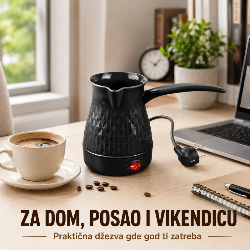Kuvalo za brzu domaću kafu – Električna džezva - bez čekanja i kuvanja na ringli