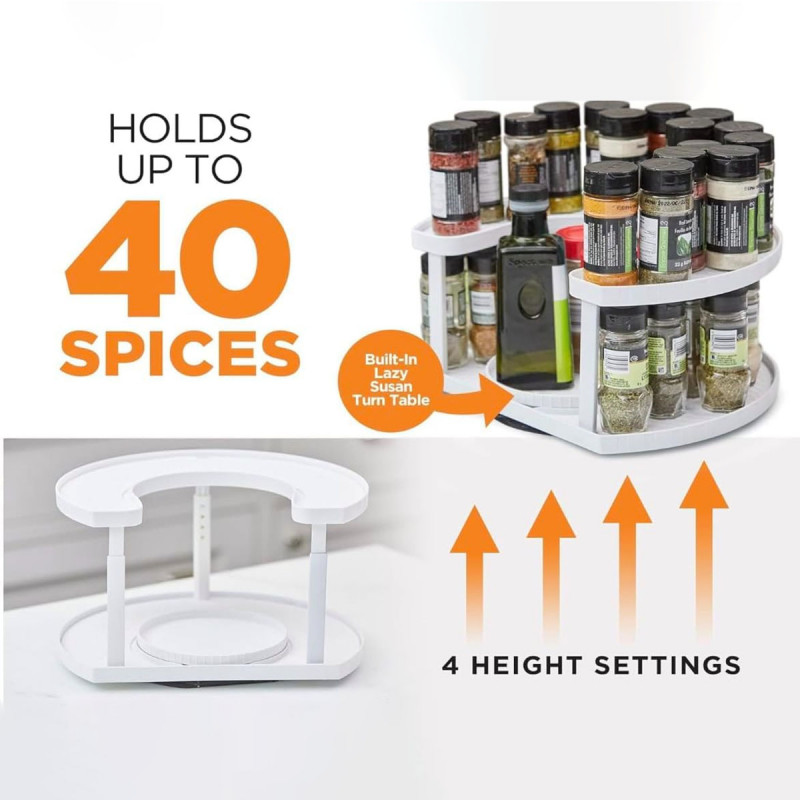 Stow-n-Spin - Rotirajući organizator začina
