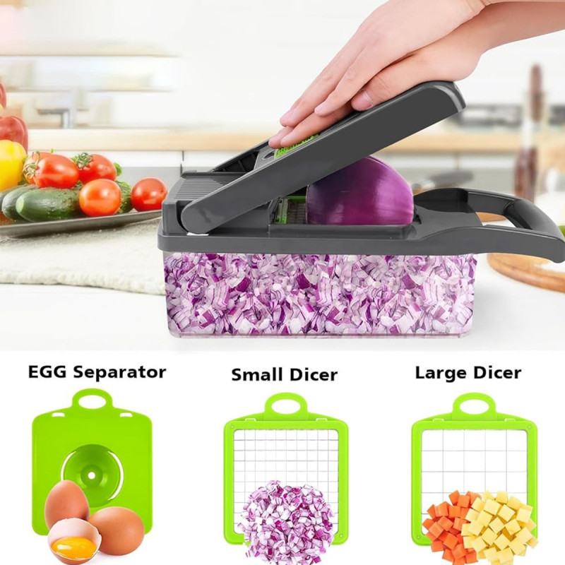 Chopper Pro - Profesionalni secko sa nastavcima i posudom