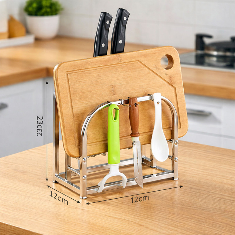 Kompaktni kuhinjski organizer za noževe i dasku