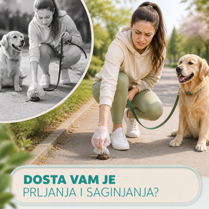 Pet Pooper lopatica za izmet – bez dodirivanja i nereda