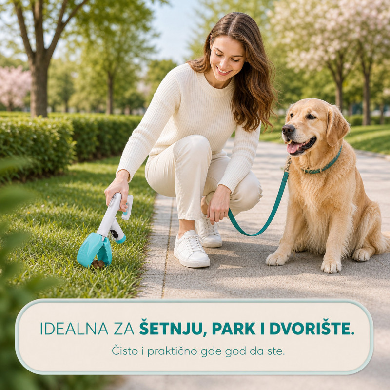 Pet Pooper lopatica za izmet – bez dodirivanja i nereda