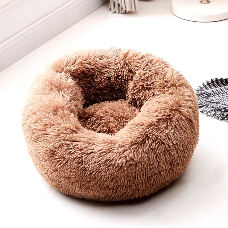 Fluffy Bed - Mekani okrugli krevetić za mace