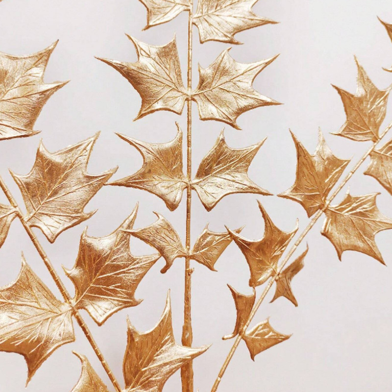 Golden banana  leaf - Dekorativna biljka u zlatnoj boji