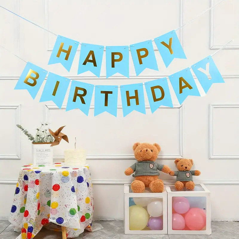 Birthday flag - Rođendanski natpis Happy Birthday