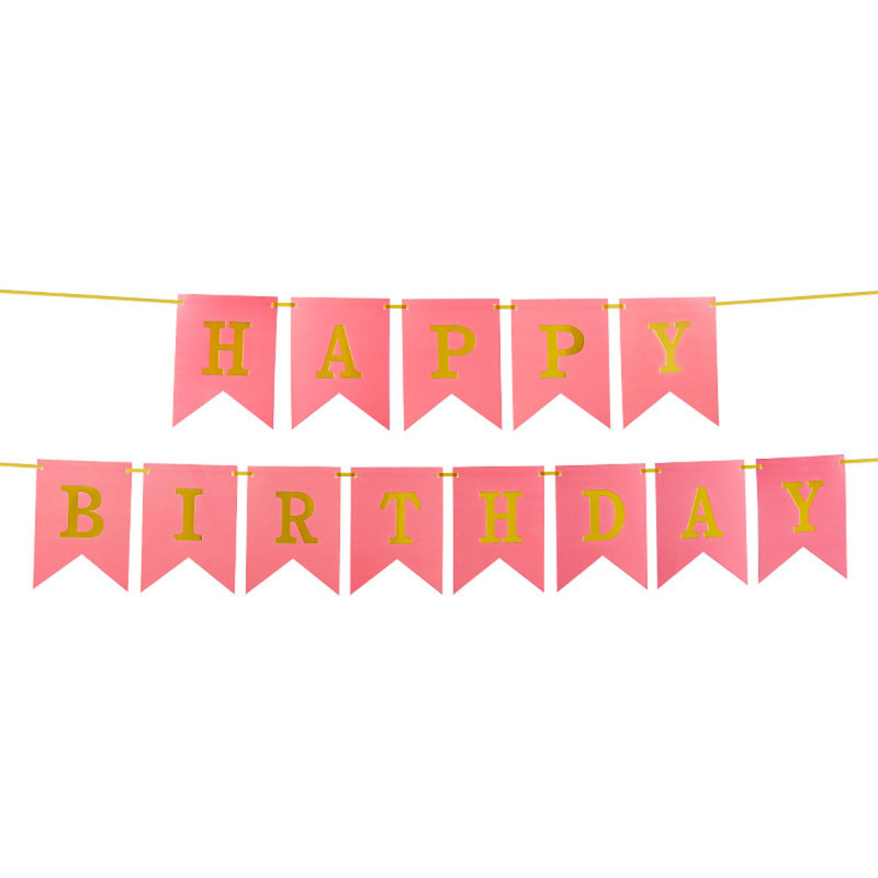 Birthday flag - Rođendanski natpis Happy Birthday