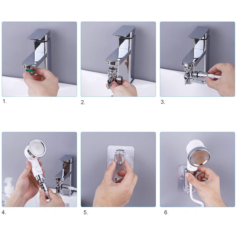 Flexi Shower - Višenamenski prenosivi tuš