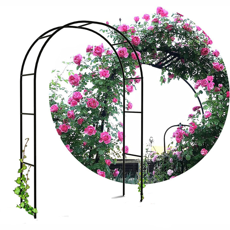 Pergola BLACK - Baštenski luk za ruže i puzavice