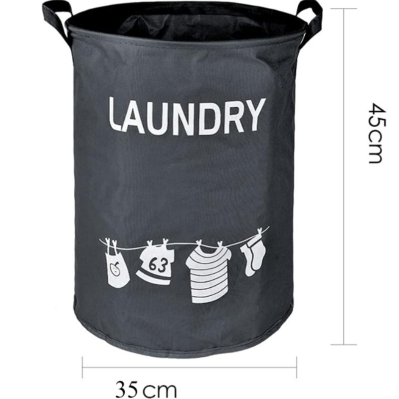 Laundry Basket - Platnena korpa za veš sa ručkama