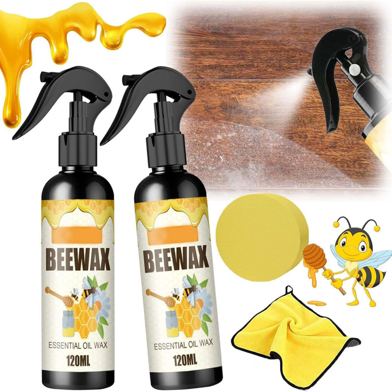 BEEWAX Sprej sa pčelinjim voskom za sjaj drvenih površina 120ml