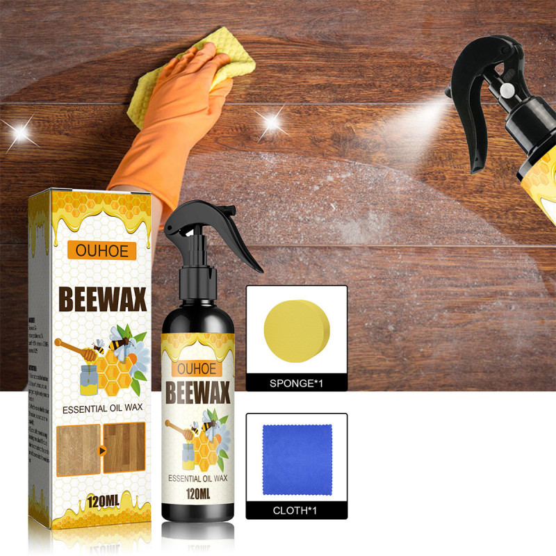 BEEWAX Sprej sa pčelinjim voskom za sjaj drvenih površina 120ml