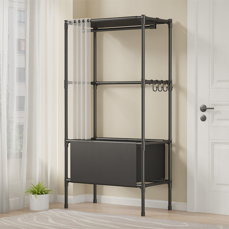 Sklopivi ormar sa zavesom – praktičan i kompaktan