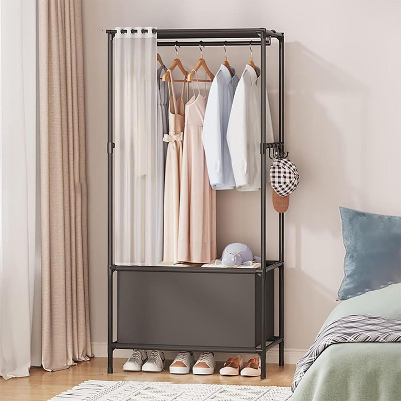 Sklopivi ormar sa zavesom – praktičan i kompaktan