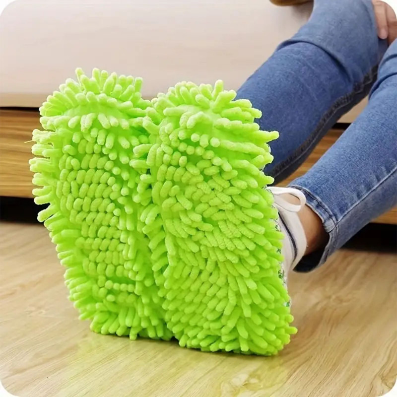Set od 2 mikrofiber navlake za noge za čišćenje podova