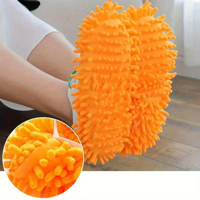 Set od 2 mikrofiber navlake za noge za čišćenje podova