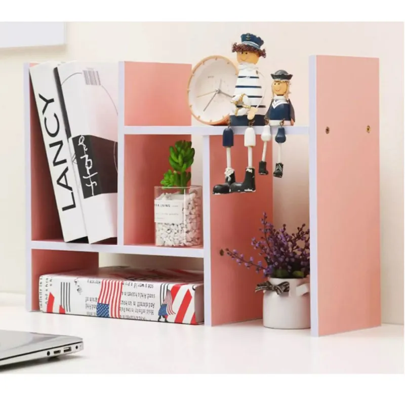 PINK Tabletop shelf - Kreativna polica za organizaciju radnog prostora