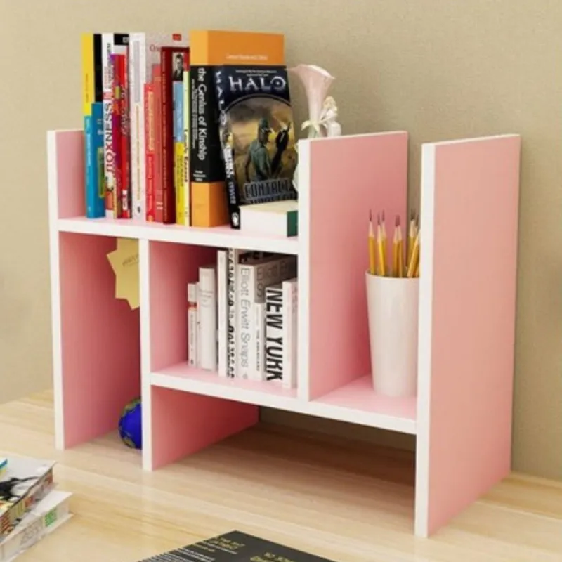 PINK Tabletop shelf - Kreativna polica za organizaciju radnog prostora