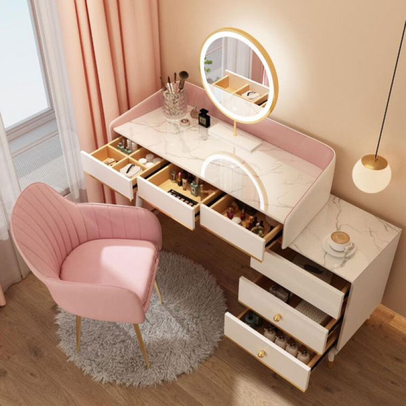 CHARLOTTE – Elegantna mebl štof stolica sa jastučetom