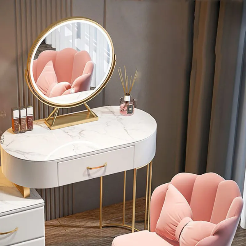 ARIEL - Rose Gold Salonska stolica sa jastučićem 