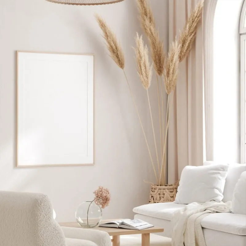 Elegantna trska - veliki ukrasni pampas za dekoraciju doma 110 cm