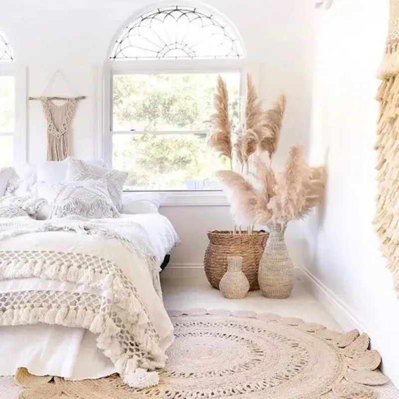 Elegantna trska - veliki ukrasni pampas za dekoraciju doma 110 cm