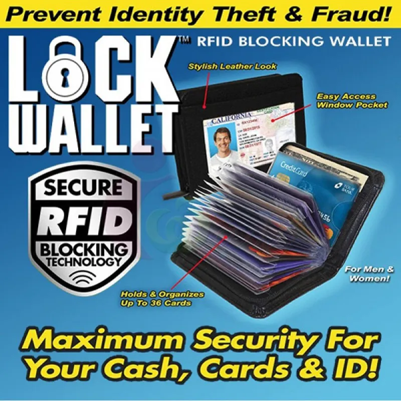 Lock Wallet - Fantastičan novčanik sa zipom