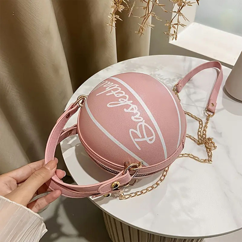 BASKETBALL PURSE - Ženska tašnica u obliku košarkaške lopte