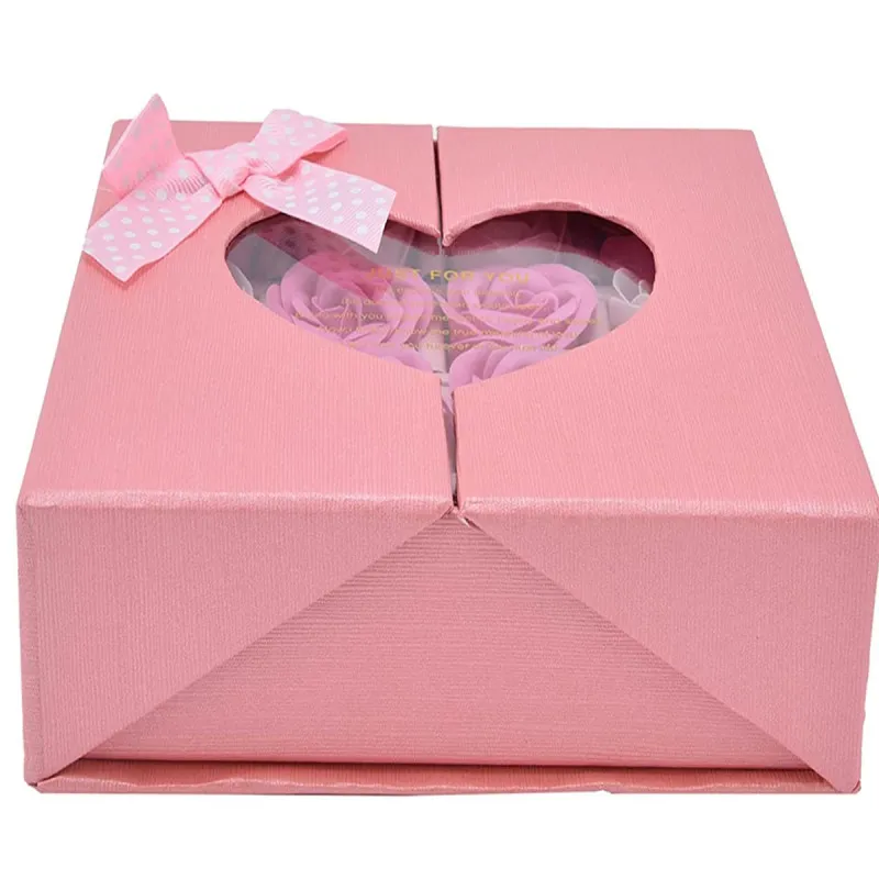 Poklon set ukrasnih sapuna - Pink ruža