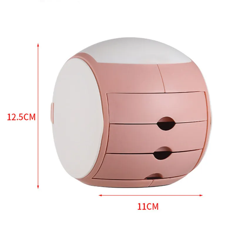 Round elegance - okrugla kutija sa fiokama za nakit