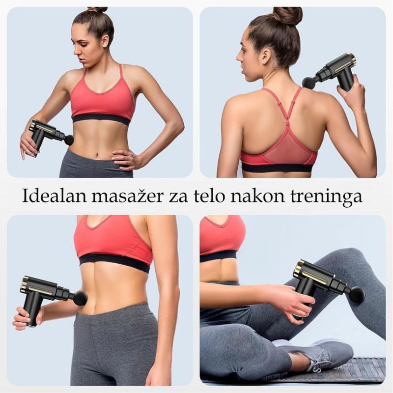 Bežični pištolj-masažer za razbijanje napetosti i poboljšanje cirkulacije