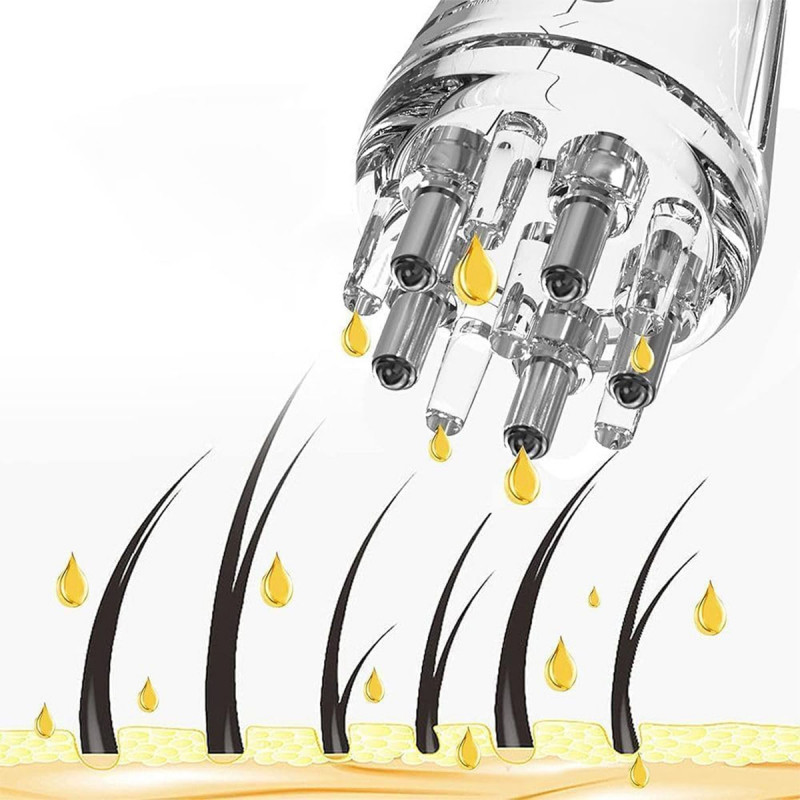 Masažni aplikator losiona i seruma protiv opadanja kose