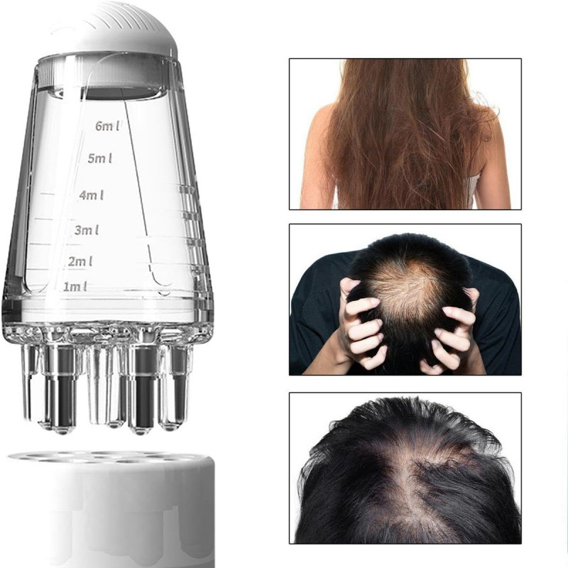 Masažni aplikator losiona i seruma protiv opadanja kose