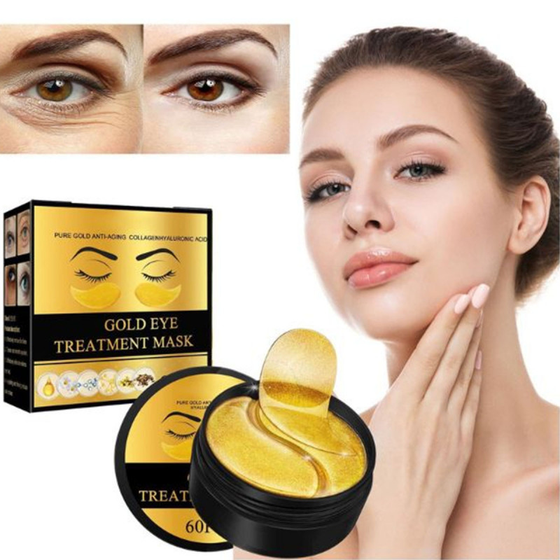 24K Gold eye patches - Kolagenske maske za područje oko očiju