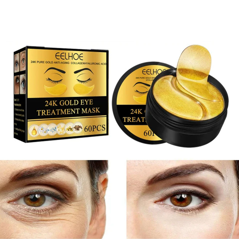 24K Gold eye patches - Kolagenske maske za područje oko očiju