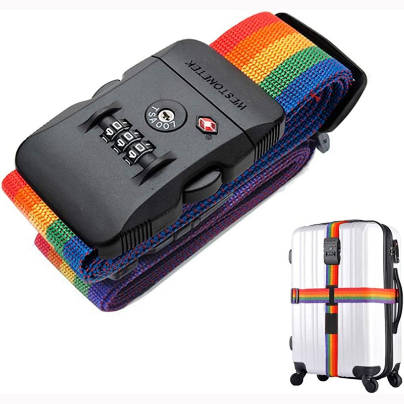 Rainbow luggage Straps - Sigurnosna traka za kofer