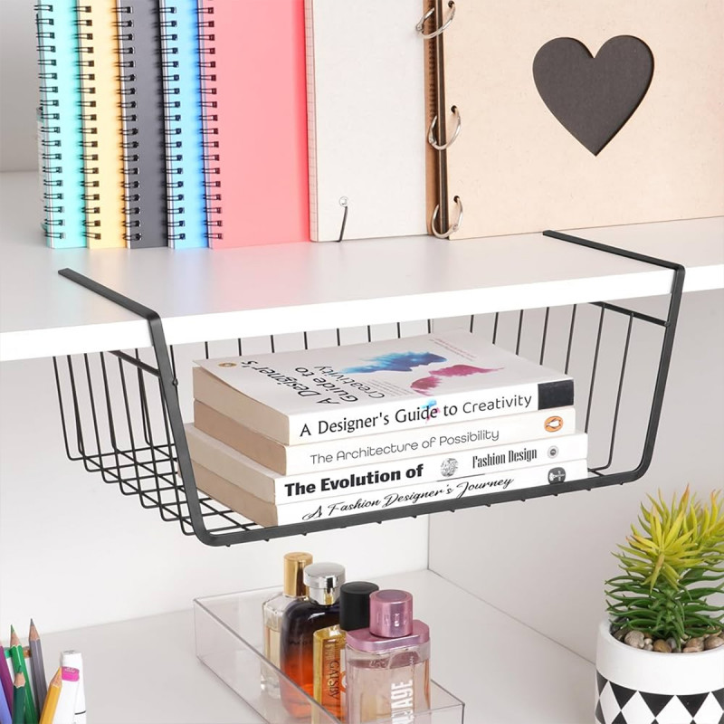 Metal shelf - Crna metalna viseća polica 