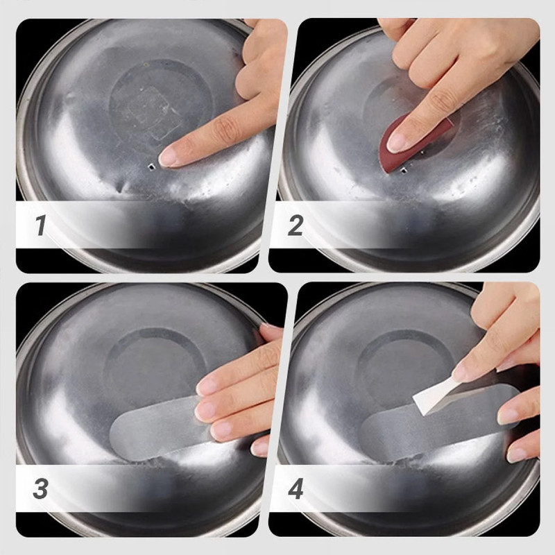 Aluminijumski flasteri za reparaciju šerpi