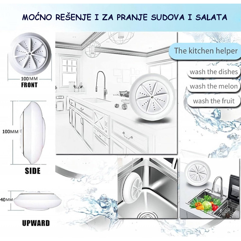 Mini Washer - Prenosiva centrifuga za pranje veša