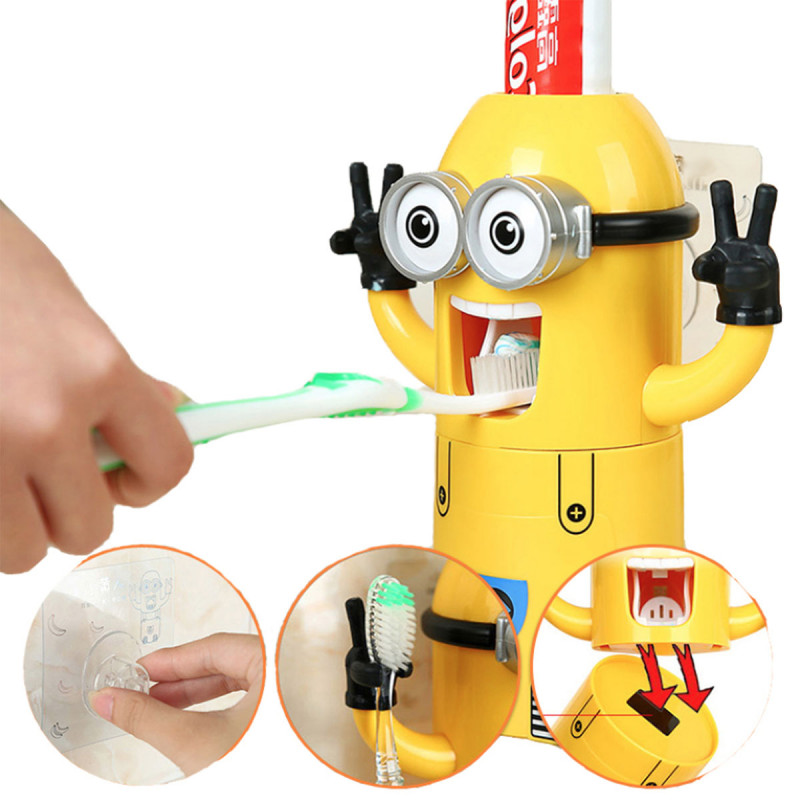 Minion kreativni držač četkica i paste za zube 