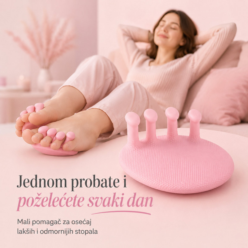 Foot Corrector – silikonski separator prstiju i masažer za umorna stopala
